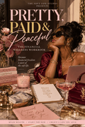 Pretty, Paid & Peaceful | Financial Wellness & Budget Planner Workbook | Digital Download - The Soft Life Studio