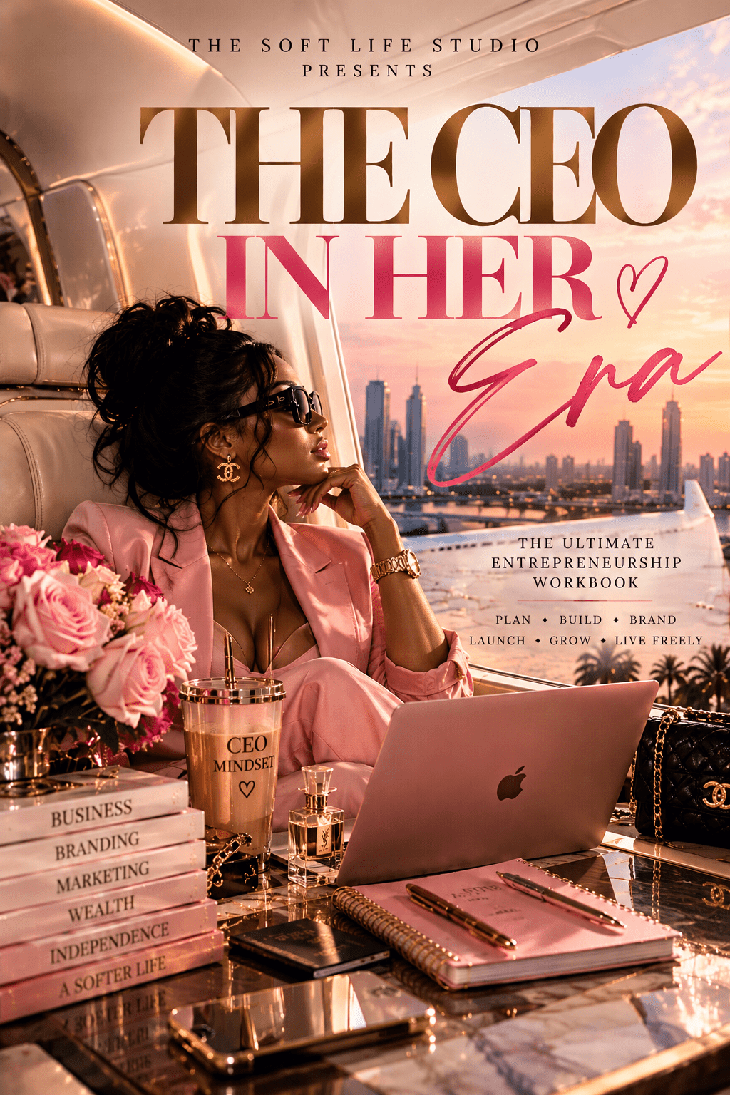 The CEO in Her Era | Luxury Business Planner & Entrepreneurship Workbook | Digital Download - The Soft Life Studio
